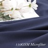 PiccoCasa Envelope Closure 110GSM Microfiber Brushed Pillowcases 17"x25" 2 Pcs - 4 of 4