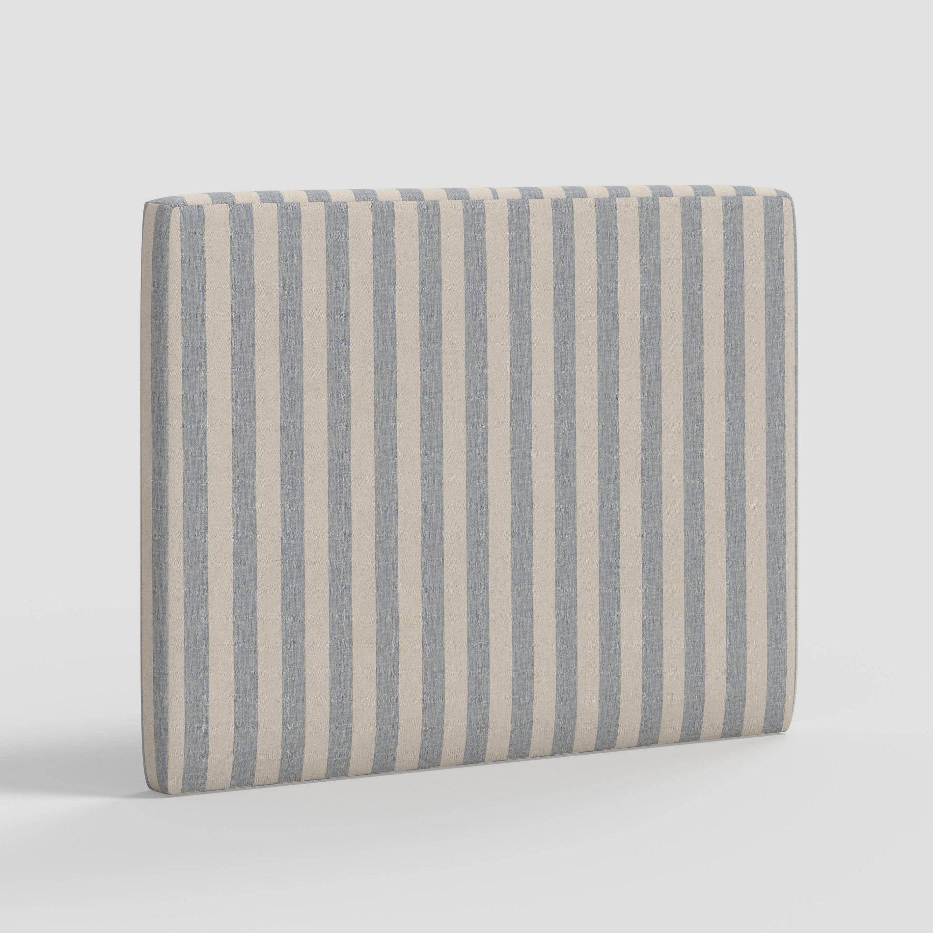 Twin Lia Square Stick-on-the-Wall Dorm Headboard Malcolm Striped Blue - Threshold™