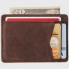 Alpine Swiss RFID Minimalist Oliver Front Pocket Wallet For Men Leather Comes in a Gift Box - 2 of 4