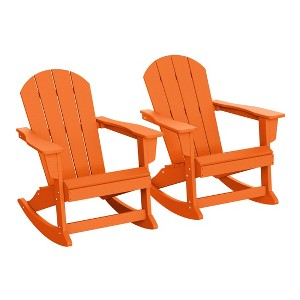 WestinTrends  Outdoor Patio Porch Rocking Adirondack Chair - 1 of 4