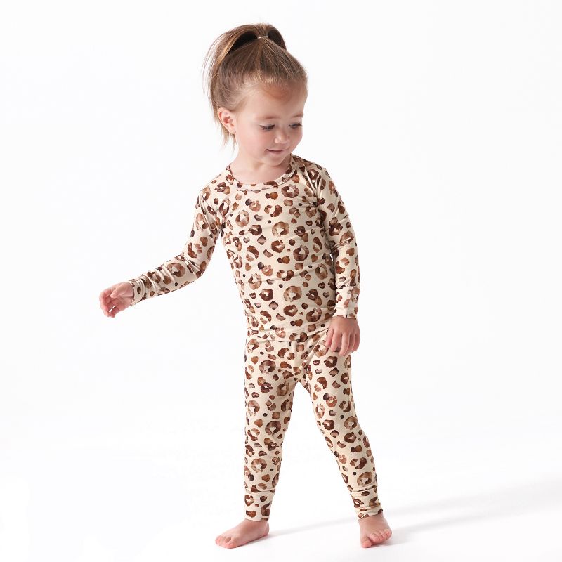 Gerber Infant & Toddler Girls' Buttery Soft Snug Fit Pajama Set, 3 of 4