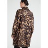 ELOQUII Leopard Bow Tie Mini Dress - 3 of 4