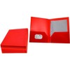 FOLDER SCHOOL SMART TWO-POCKET HEAVYWEIGHT POLY - 4 of 4