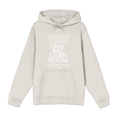 Beetlejuice My Whole Life Is A Dark Room Adult Long Sleeve Hoodie