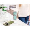 Elanze Designs Nurse Squad Teal Heartbeat 20 ounce Stainless Steel Travel Tumbler - 4 of 4