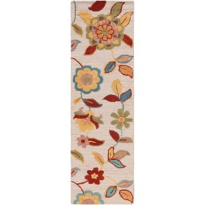 Blossom BLM677 Hand Hooked Indoor Rugs - Safavieh - 1 of 4