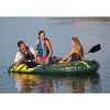 Intex Seahawk 3 Person Inflatable Boat Set with Aluminum Oars & Pump (2 Pack) - 4 of 4