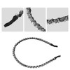 Unique Bargains Women's Rhinestone Hair Hoop Headband 0.24 Inch Wide 1 Pc - 4 of 4