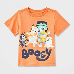 Toddler Bluey Bingo Halloween 'Booey' T-Shirt - Orange - 1 of 3