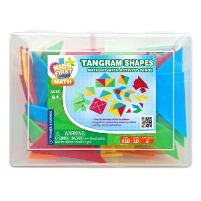 Thames & Kosmos Kids First Math: Tangram Shapes Math Kit with Activity Cards