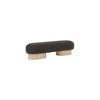 Meridian Furniture,Robertson Boucle Fabric Bench - 3 of 4