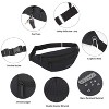 Generic Crossbody Fanny Pack with 4-Zipper Pockets Workout Traveling Running Casual Hands - 4 of 4