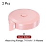 Unique Bargains Flexible Durable Dual-sided Rulers and Measuring Tools 2 Pcs - 3 of 4