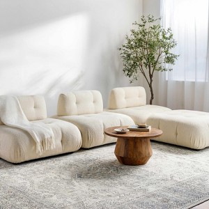 Hauteloom Margot Medallion Dusty Coral - 1 of 4