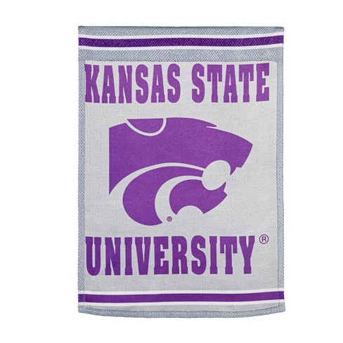 Embossed Suede Flag, House Size, Kansas State University : Target