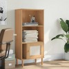 vidaXL SENJA Solid Pine Wood Bookcase with UV Varnish Finish - Ample Storage Space - 2 of 4