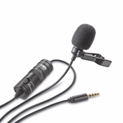 Boya BY-M1 Lavalier Microphone – Black