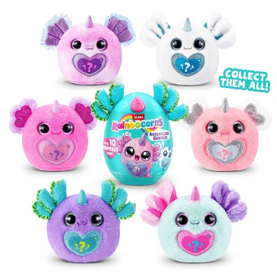 Детские мягкие игрушки Rainbocorns Axolotlcorn Stuffed Animal — фото 3