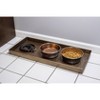 Good Directions 30" x 13" Pebbles Rectangular Indoor Outdoor Boot Tray Brass - 4 of 4