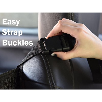 Large Black Waterproof Dog Cargo Liner with Non-Slip Backing