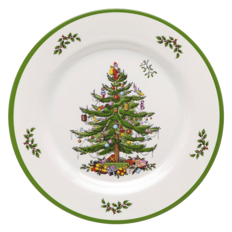 Spode Christmas Tree Melamine Dinner Plates, Set of 4 - 11 Inch, 2 of 8