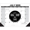 Willow Creek Press Basic Academic July 2025 - June 2026 22"x17" Large Monthly Deskpad Calendar - 3 of 4