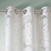 KWPZQEB Sheer Curtains - Elegant Print Sheer Curtains Window Sheer Drapes/Draperies for Bedroom, Living Room (1 Panels, 63/84/95x50‘’) - 4 of 4