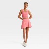 Women's Smocked Support Cropped Tank Top - JoyLab™ - 3 of 3