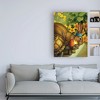 Trademark Fine Art -Dan Craig 'Tortoise And Hare' Canvas Art - 3 of 3