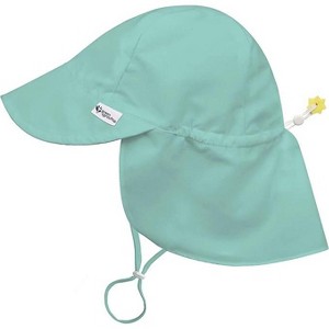 Green Sprouts Baby/Toddler UPF 50+ Eco Flap Hat - 1 of 3