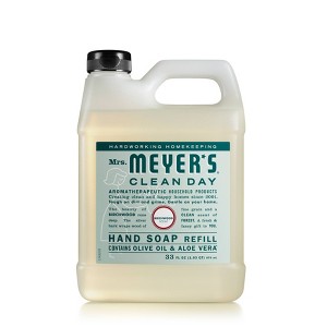 Mrs. Meyer's Clean Day Liquid Hand Soap Refill - Birchwood - 33 fl oz - 1 of 4