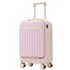Whisen 3-Piece ABS Luggage Set Including Front Opening 20” & 24” Suitcases with USB, TSA Lock and Duffel Bag - 3 of 4