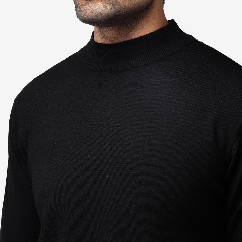 X RAY Men's Soft Slim Fit Turtleneck, Mock Neck Pullover Sweaters for Men(Big & Tall Available), 5 of 7