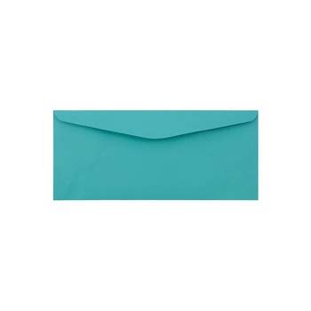 JAM Paper #9 Business Colored Envelopes 3.875 x 8.875 Sea Blue Recycled 1532901I