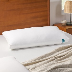 KWPZQEB Bedding Bed Pillow for Sleeping (White), Queen Size, Set of 1, Hotel Pillow, Cooling Pillows for Side, Back or Stomach Sleepers - 1 of 4