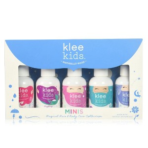 Klee Kids Mini Hair and Body Care (5 piece set) No sulfates, No polypropylene glycol, No synthetic dyes or fragrances - 1 of 4
