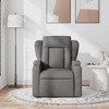 vidaXL Massage Recliner Chair Wingback Armchair Home Theater Cinema Fabric - 3 of 4