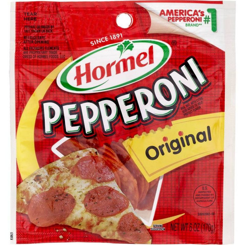 Hormel Original Pepperoni Slices - 6oz, 1 of 11