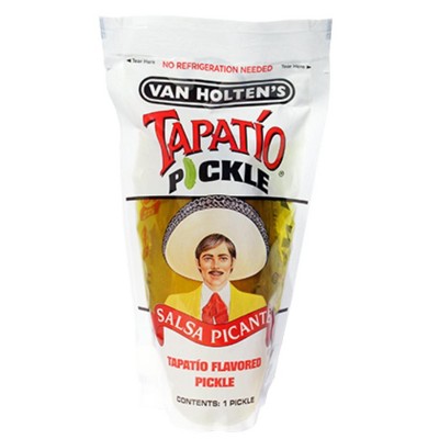 Tapatio Pickle Salsa Picante Pickle-in-A-Pounch (Pack of 3)