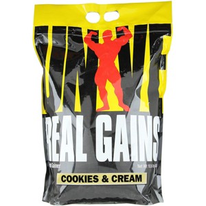 Universal Nutrition Real Gains, 10.6 lbs, Premium Mass and Muscle Weight Gainer - 1 of 1