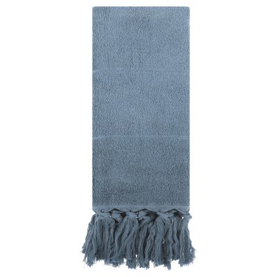 REGALWOVEN Cotton Bathroom Hand Towel with Tassel 14" x 30" 2 Pcs