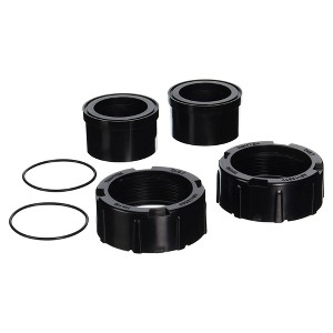 Zodiac Above Ground Tailpiece Jandy FHPM Flopro Series Pump Replacement Kit with O Ring for Pool Pump Parts and Accessories, Black - 1 of 4