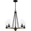 Rochester 5-Light Matte Black Chandelier - 4 of 4