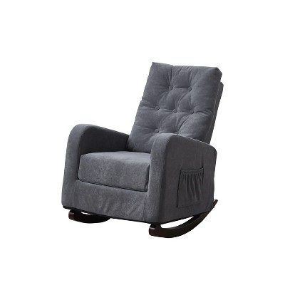 28'' Single sofa reclining chair lazy sofa tatami balcony reclining sofa adjustable chair