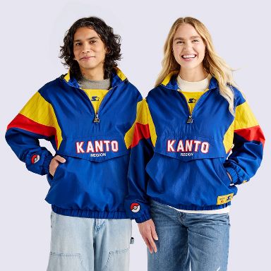 Pokémon Starter Pullover Jacket Blue - Pokémon x Target S