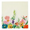 Blue Panda 100 Pack Vintage Style Floral Paper Napkins, 2-Ply, 6.5x6.5”, Napkins for Bridal Shower, Tea Party, & Wedding - 4 of 4
