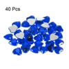 Unique Bargains Craft Embellishments Acrylic Heart Rhinestone Flat Back Gems 40 Pcs - 3 of 4