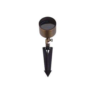 Elegant Lighting Cast brass wide spot light
