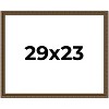 PosterPalooza | Photo Size Sculpted Gold Picture Frame - UV Acrylic, Foam Board Backing, Hanging Hardware - 2 of 4