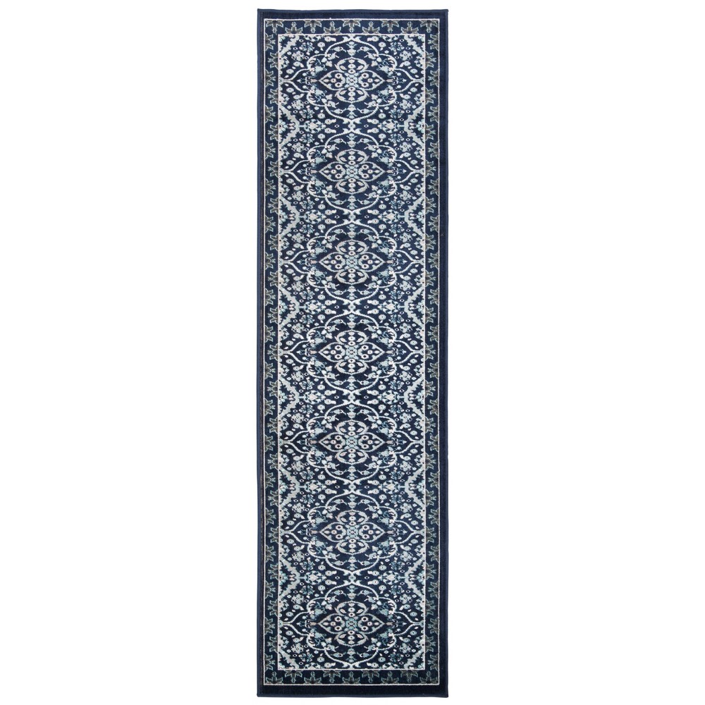  Bailee Outdoor Rug Navy/Ivory